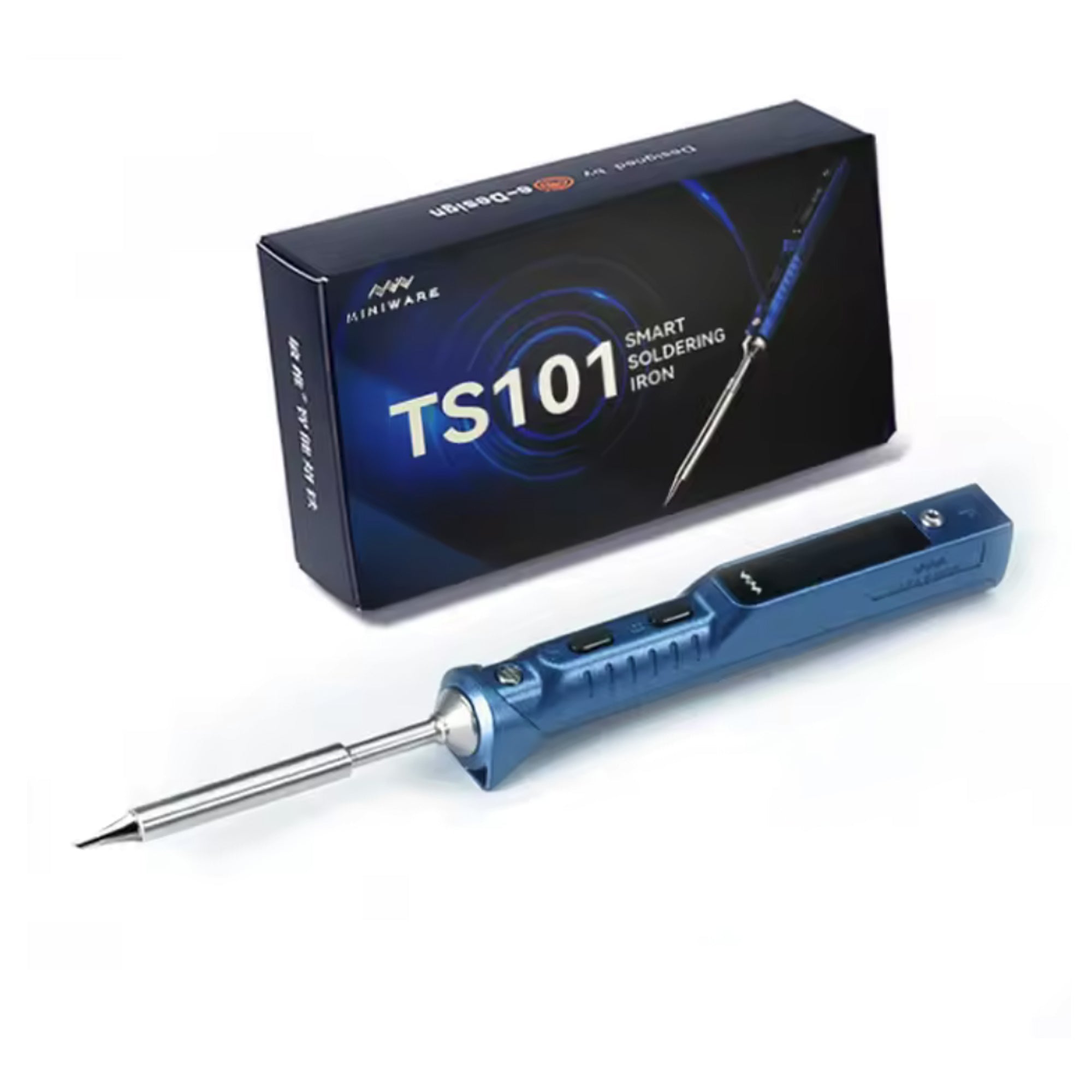 Miniware TS101 Smart Soldering Iron (Black)