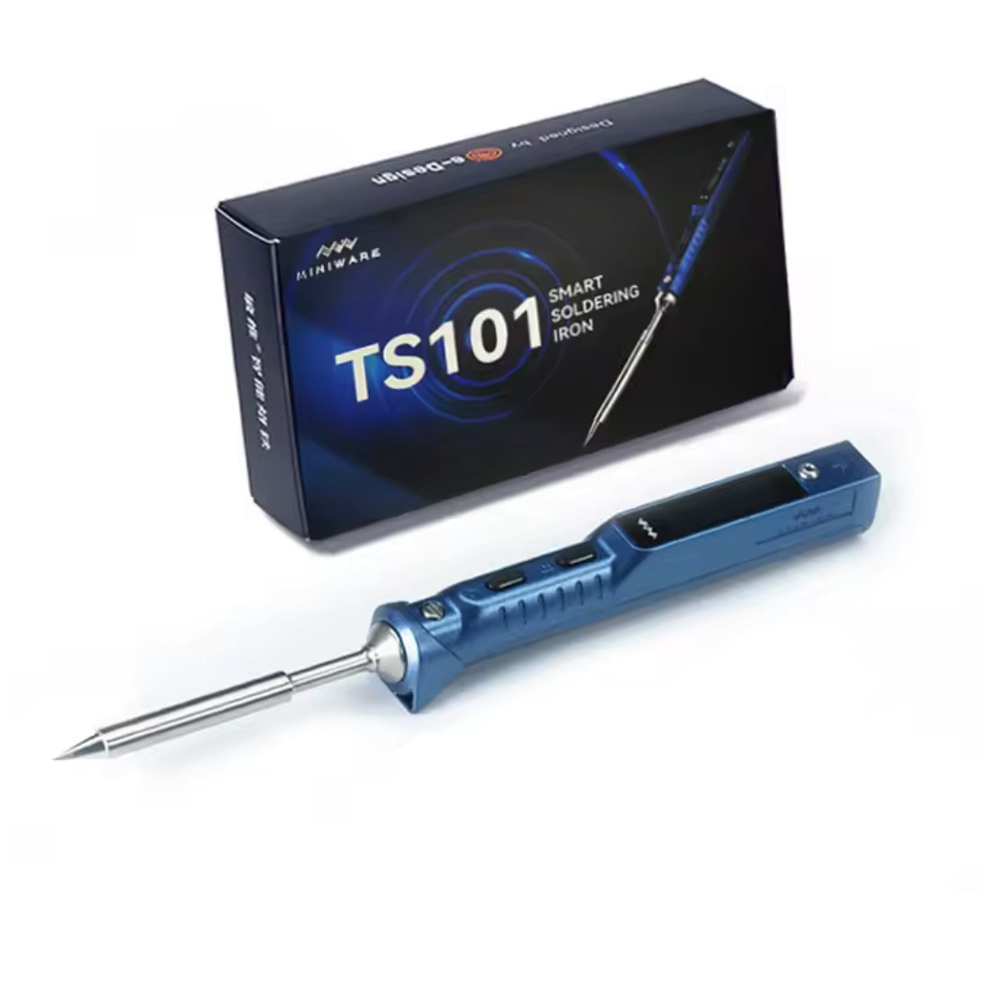 Miniware TS101 Smart Soldering Iron (Black)