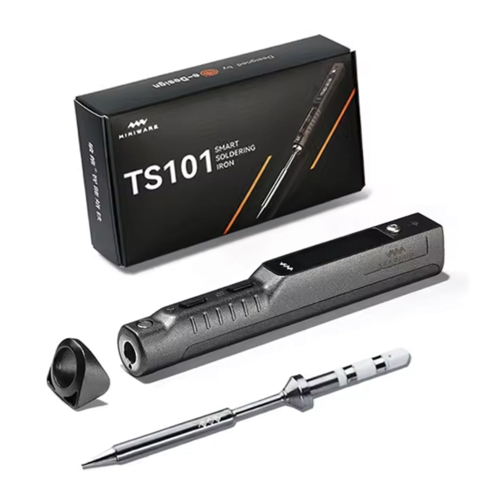 Miniware TS101 Smart Soldering Iron (Black)