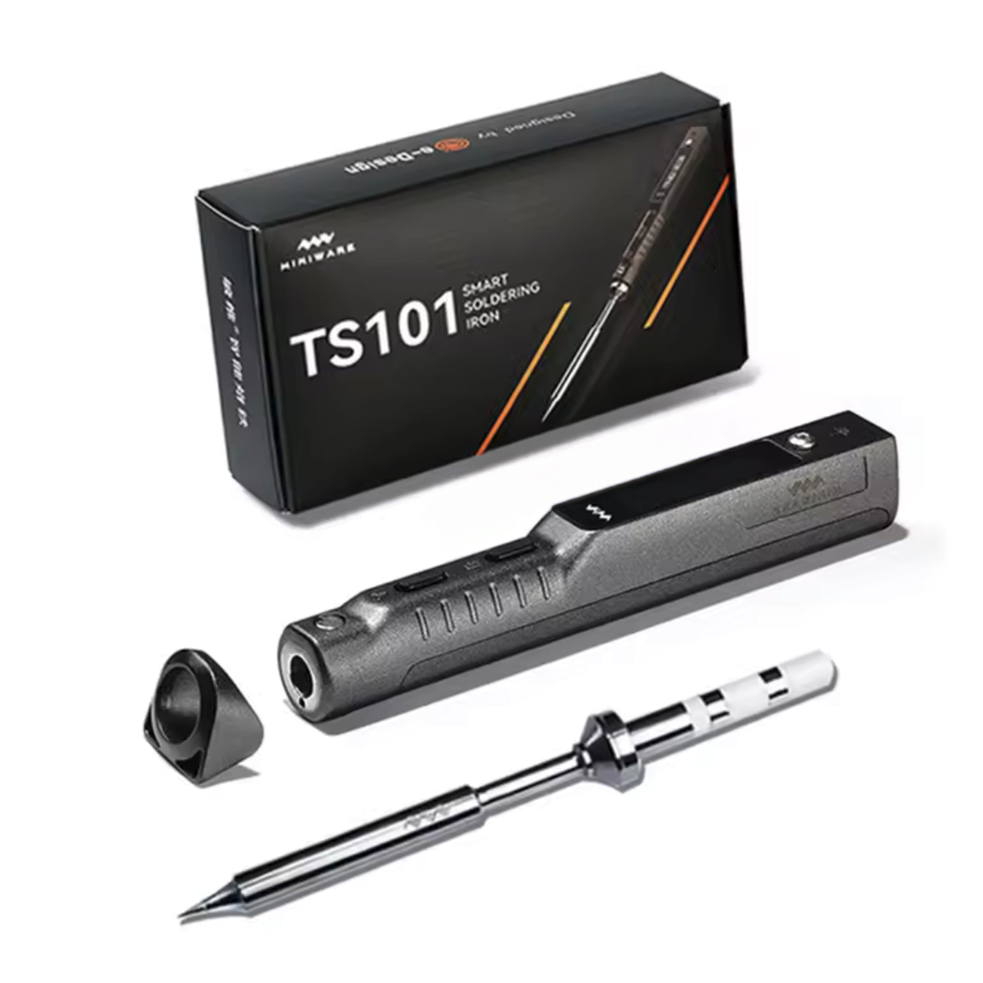Miniware TS101 Smart Soldering Iron (Black)