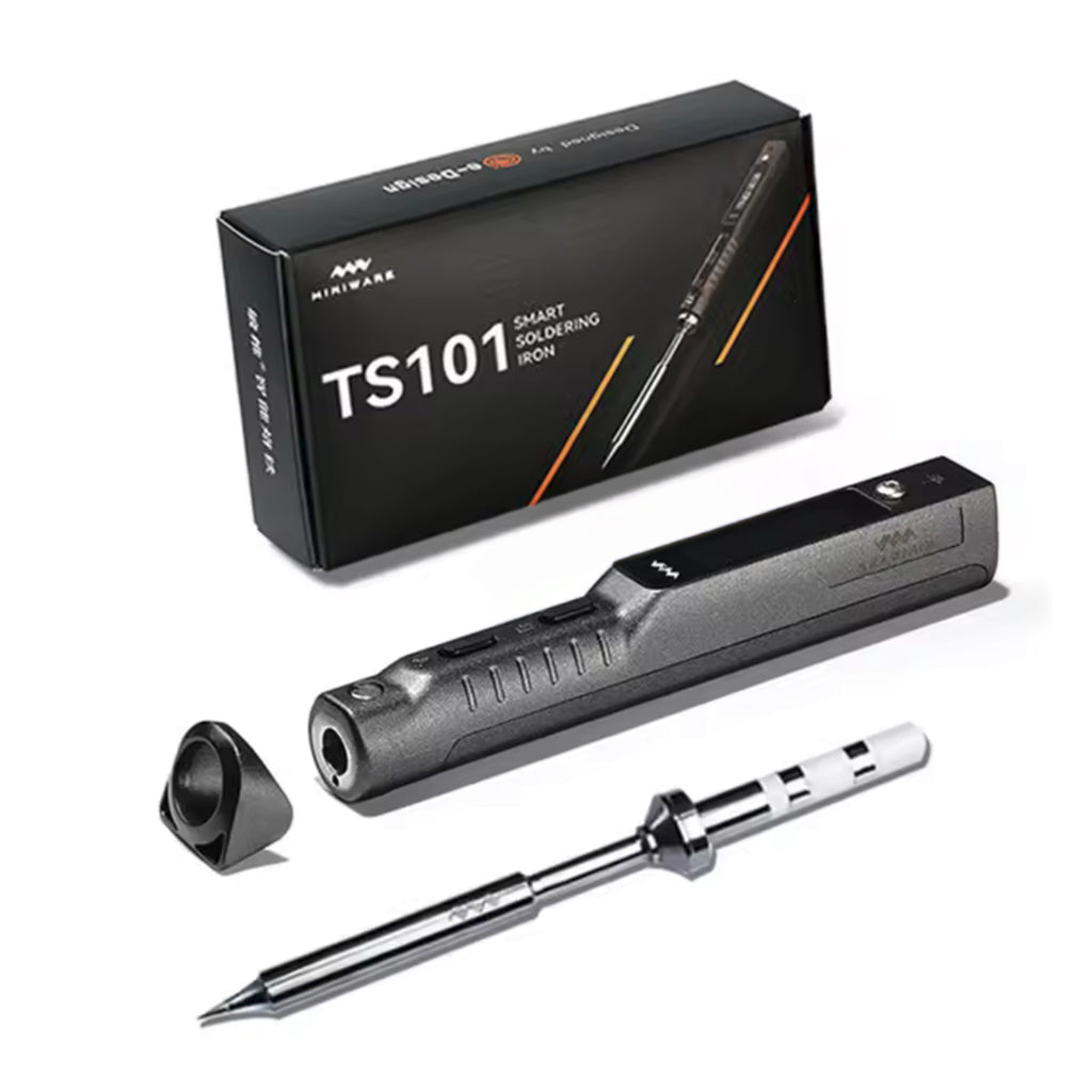 Miniware TS101 Smart Soldering Iron (Black)