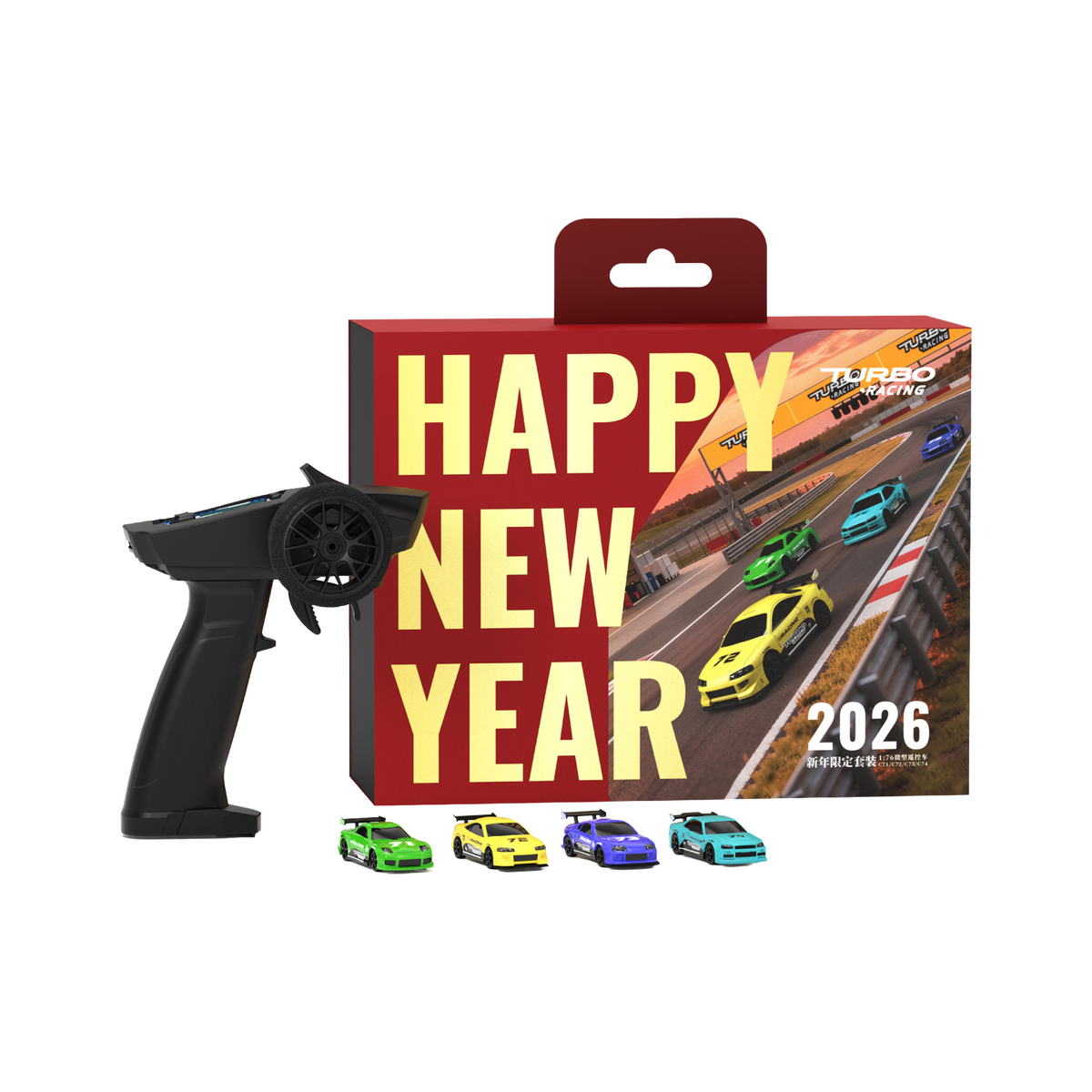 Turbo Racing 2026 Combo C71 C72 C73 C74 1:76 Scale RC Sports Car RTR Limited Edition [DG]
