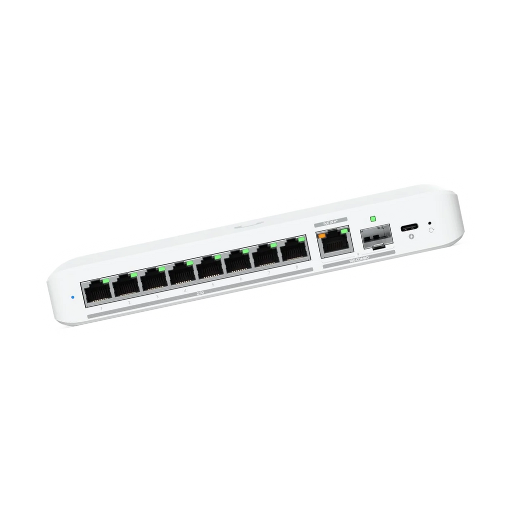 Ubiquiti Flex 2.5G 8-port Switch – dark mode image 1