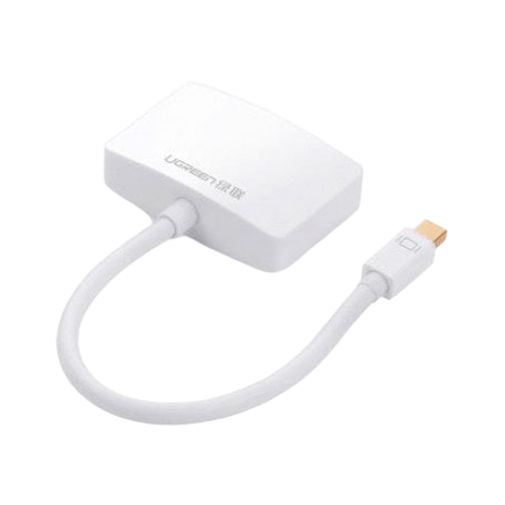 UGREEN MINI DISPLAY PORT TO HDMI & VGA DUAL CONVERTER PREMIUM ABS CASE (10427) [PC]