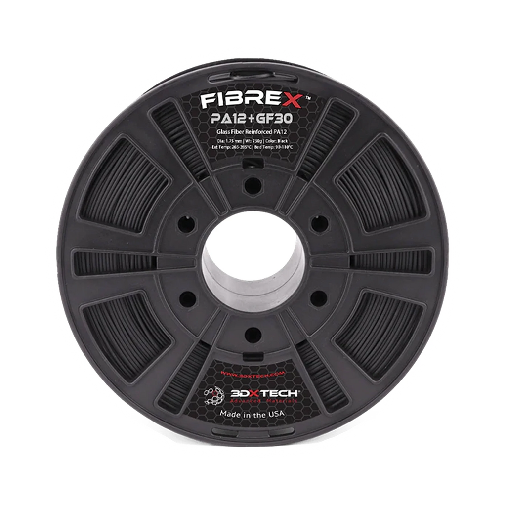 3DXTech FibreX Nylon 12GF30 Filament - dark mode image 1