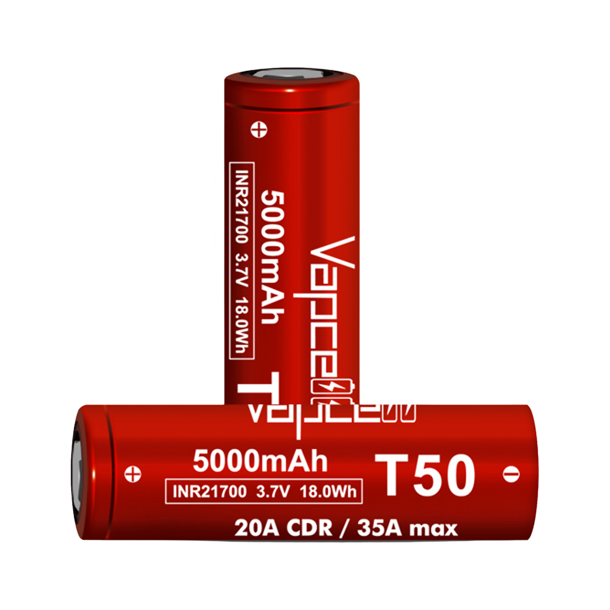 Vapcell INR21700 T50 5000mah 20A/35A [DG]