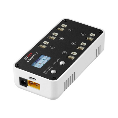 VIFLY WhoopStor V3 40W 1S Lipo Battery Charger/Discharger with BT2/A30/PH2 Connector Compatability