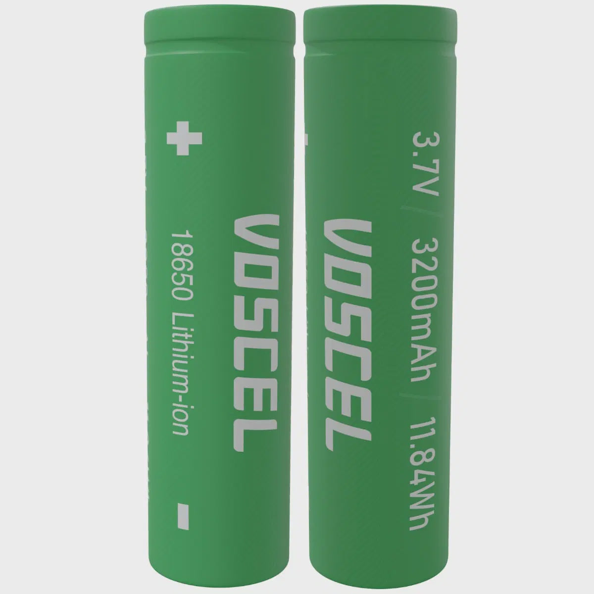 Voscel 18650 3200mAh 10C 3.7V 11.84Wh Battery (2 pack) [DG]