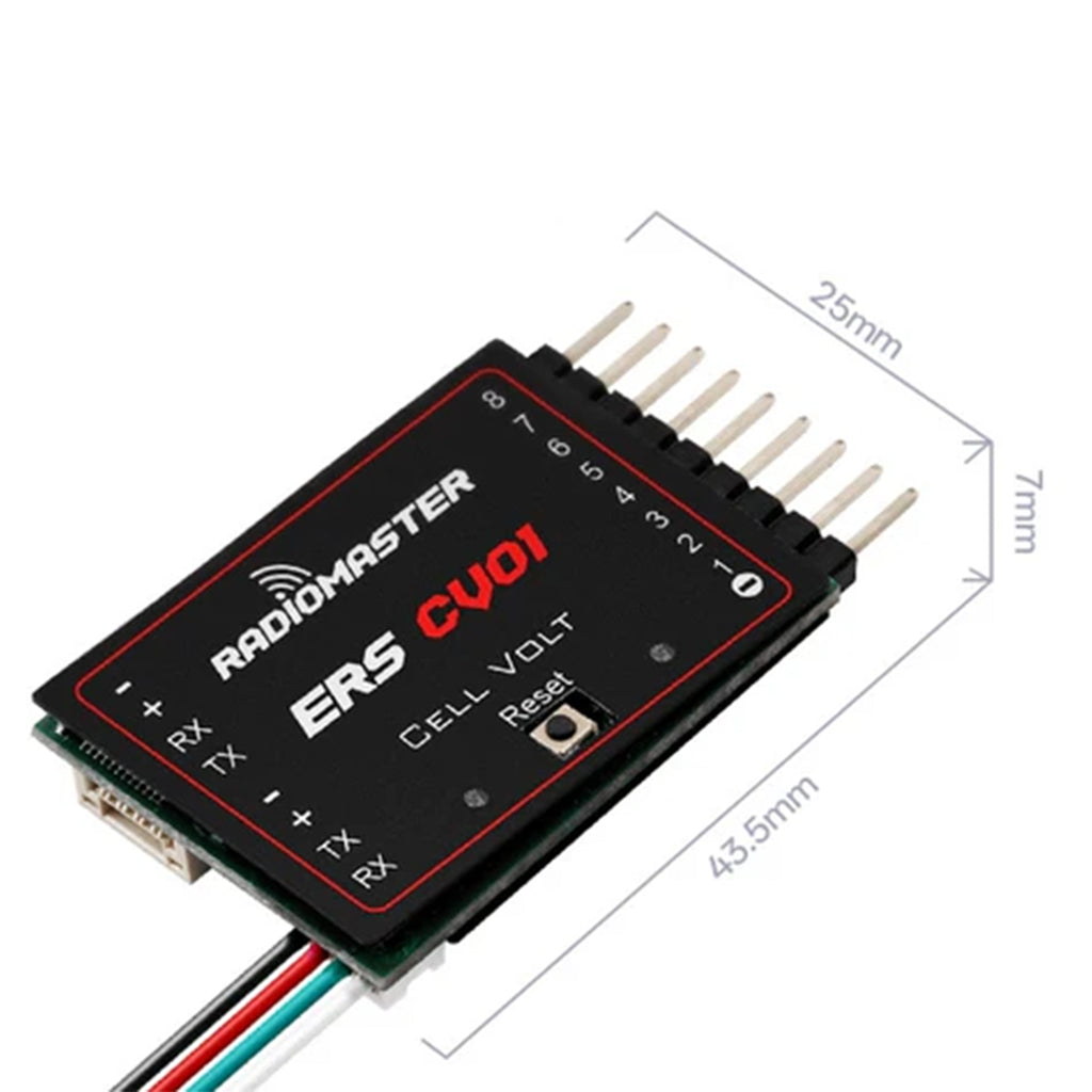 RadioMaster ERS-CV01 Precision Cell Voltage Sensor for ELRS PWN Receivers