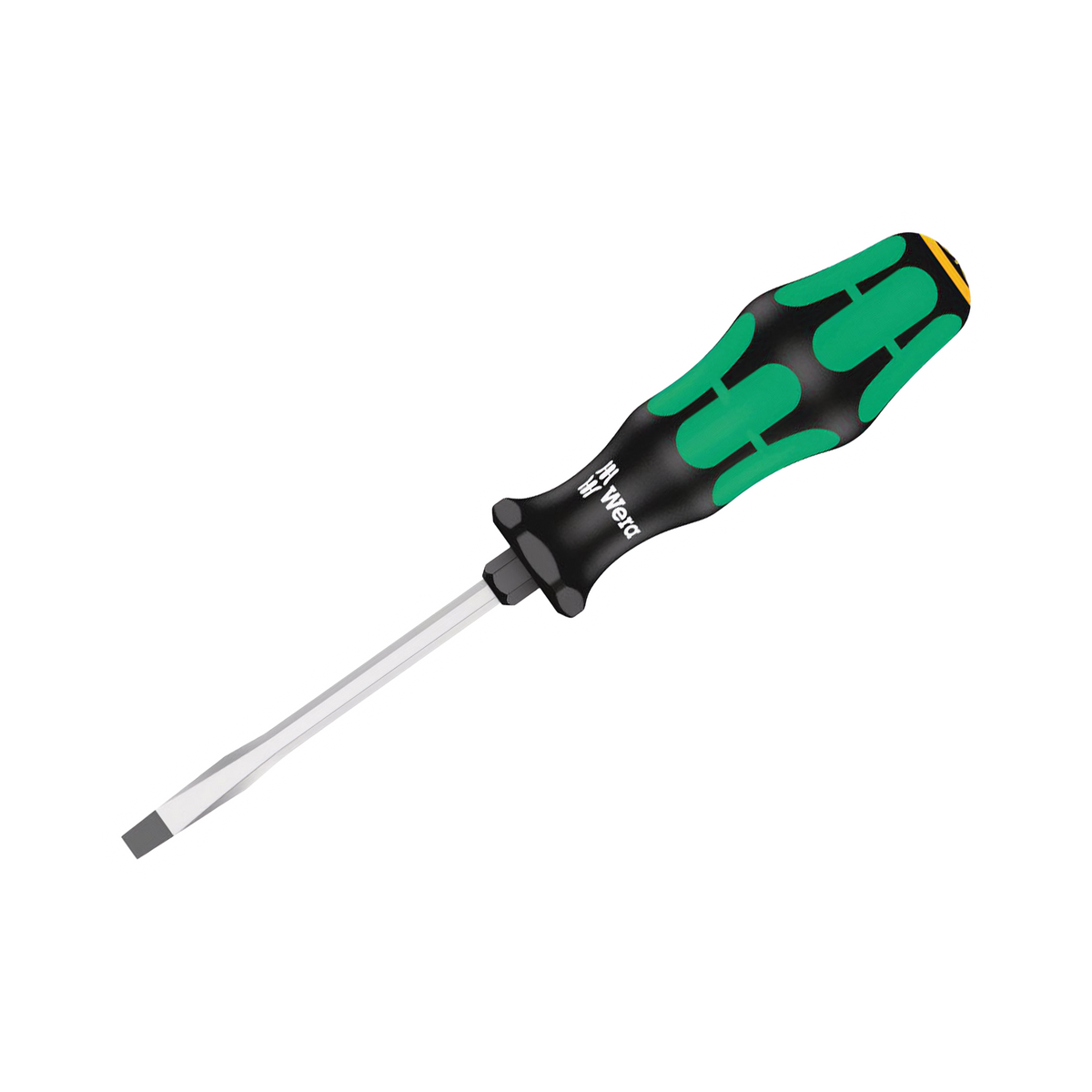Wera 334 SK 0.8 x 4.5 x 90mm Slotted Flat Head Screwdriver (Hex Bolster Edition) 05007672001