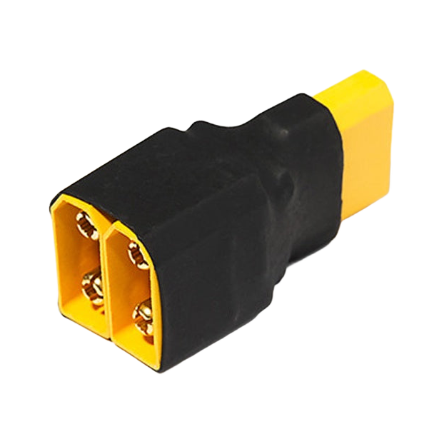 XT90-S Female to 2x XT90 Male Parallel Adapter Converter Connector for Long Range FPV
