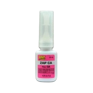 ZAP PT10 PINK Thin Cyno Penetrating Super Glue 0.25 oz