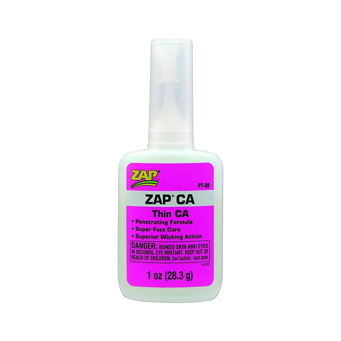 ZAP PT08 PINK Thin Cyno Penetrating Super Glue - 1oz
