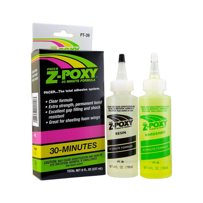 ZAP PT39 EPOXY ADHESIVE Z-POXY 30 inute 8oz