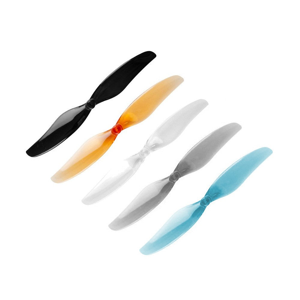 Gemfan 75mm 3" 2-Blade Toothpick Propeller - 1mm/1.5mm Shaft (4CW + 4CCW)