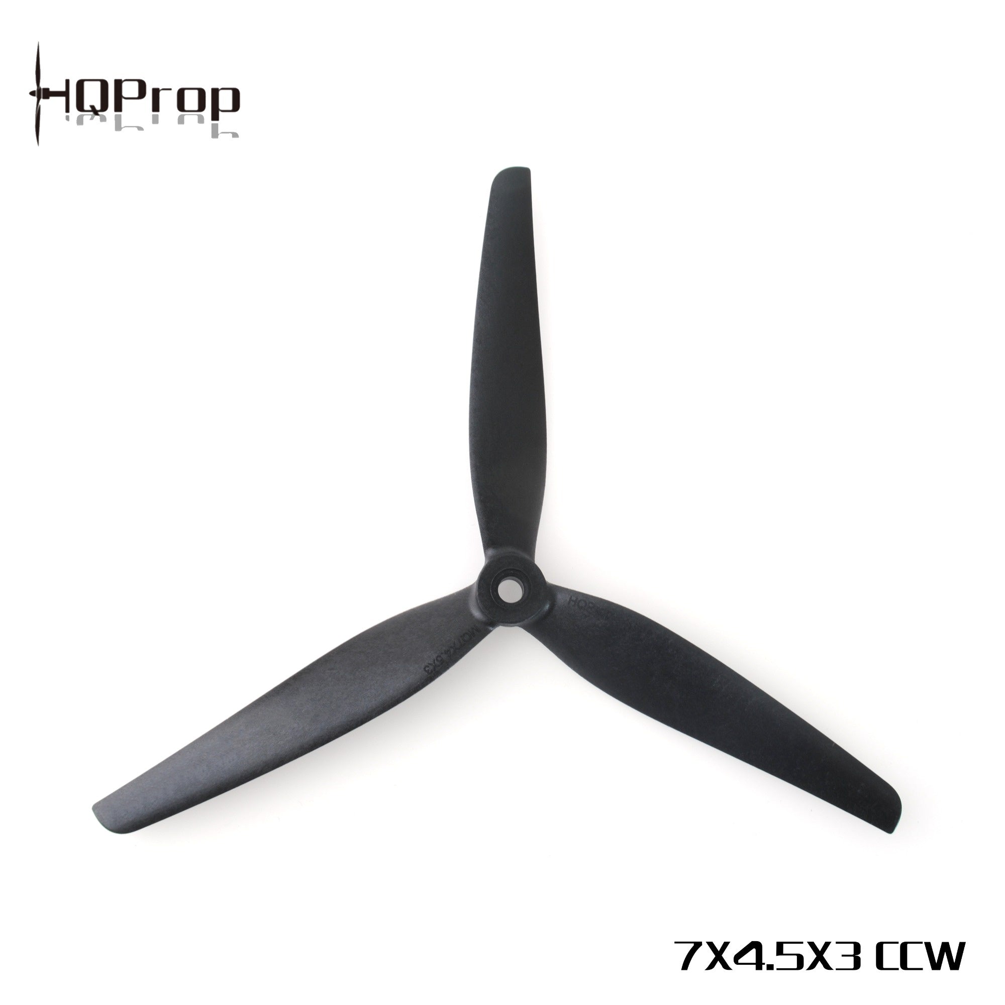 HQProp 7X4.5X3 MacroQuad Prop Black Glass Fiber Nylon Propellers