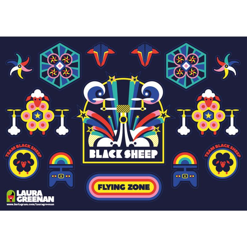 TBS Stickers - Designed by Laura Greenan