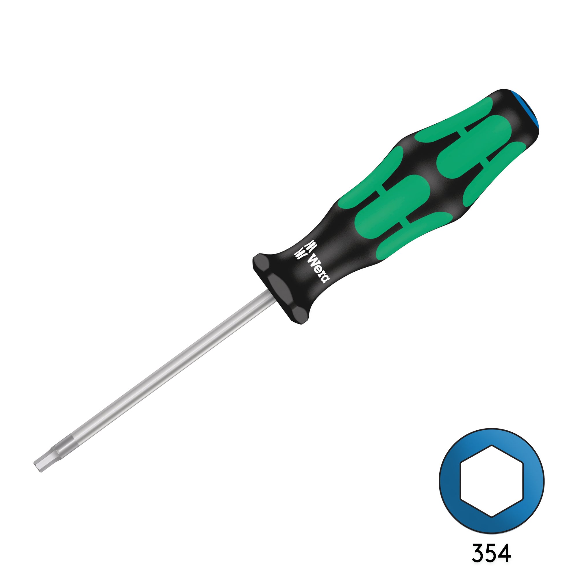 Wera 354 5mm x 80mm Hex Screw Driver 05023120001