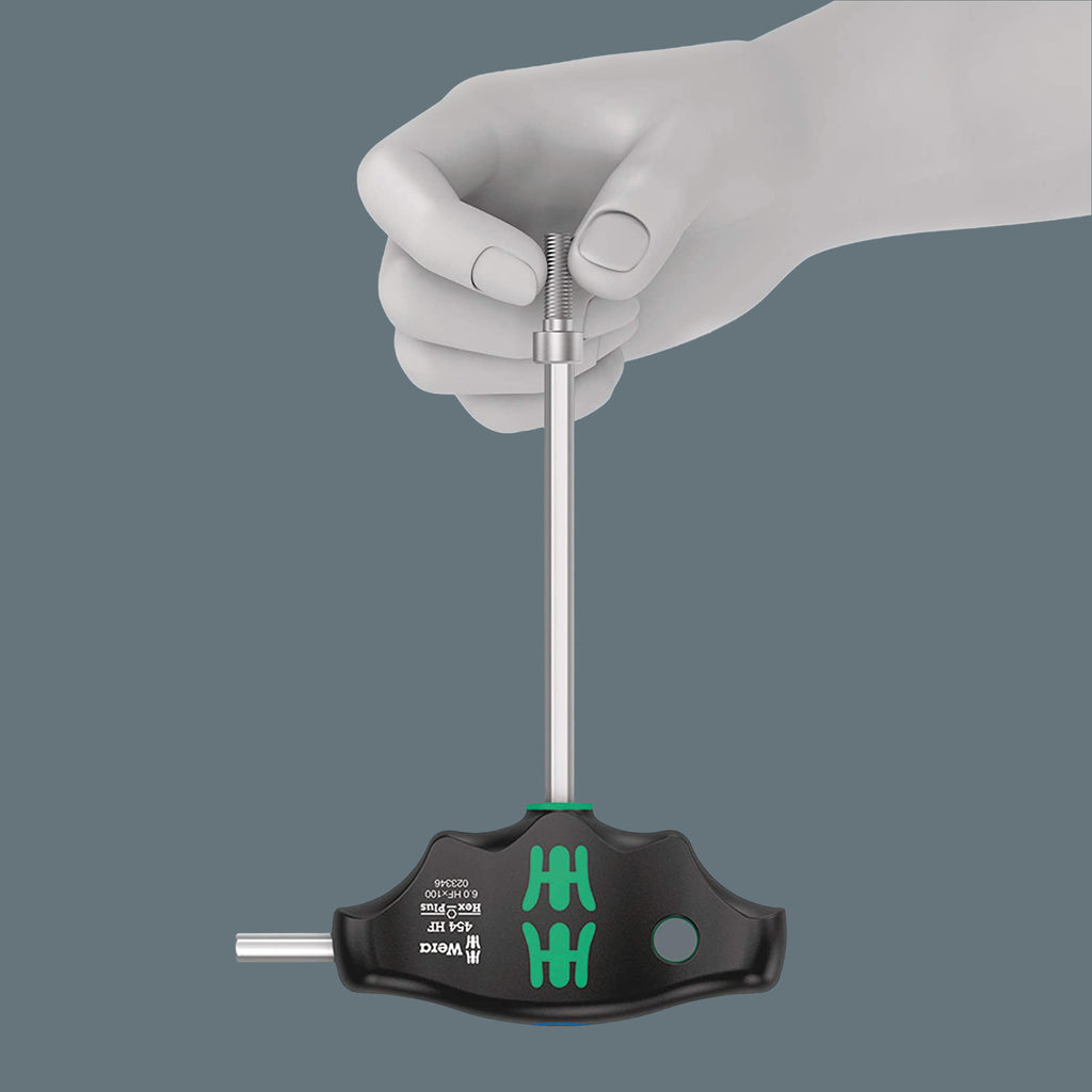 Wera 454 HF 5mm x 200mm T Handle Hex Screw Driver 05023339001