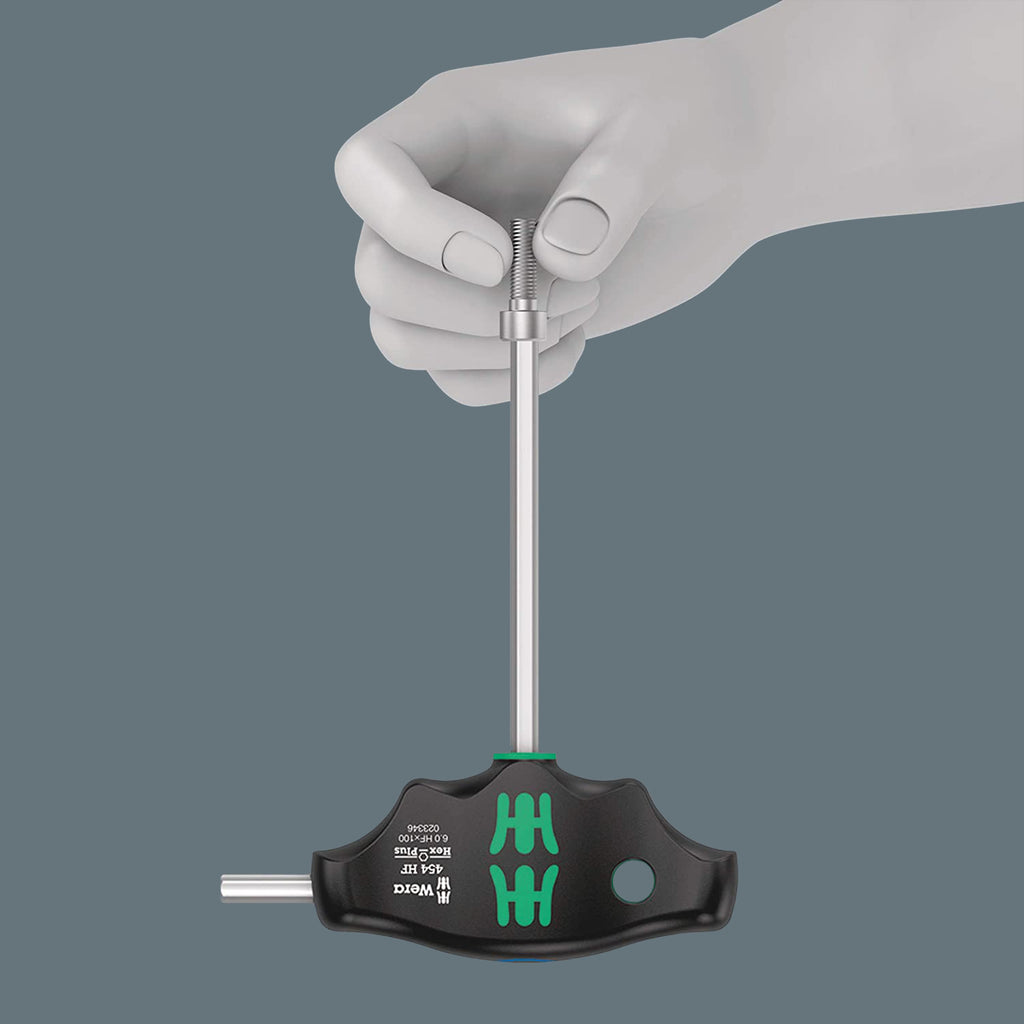 Wera 454 HF 4mm x 200mm T Handle Hex Screw Driver 05023339001