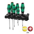 Wera 334/6 Rack Screwdriver Set (6 Pieces) 05105650001