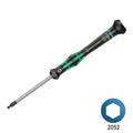 Wera 2052 2.5mm x 60mm Ball End Hex Precision Screw Driver 05118094001
