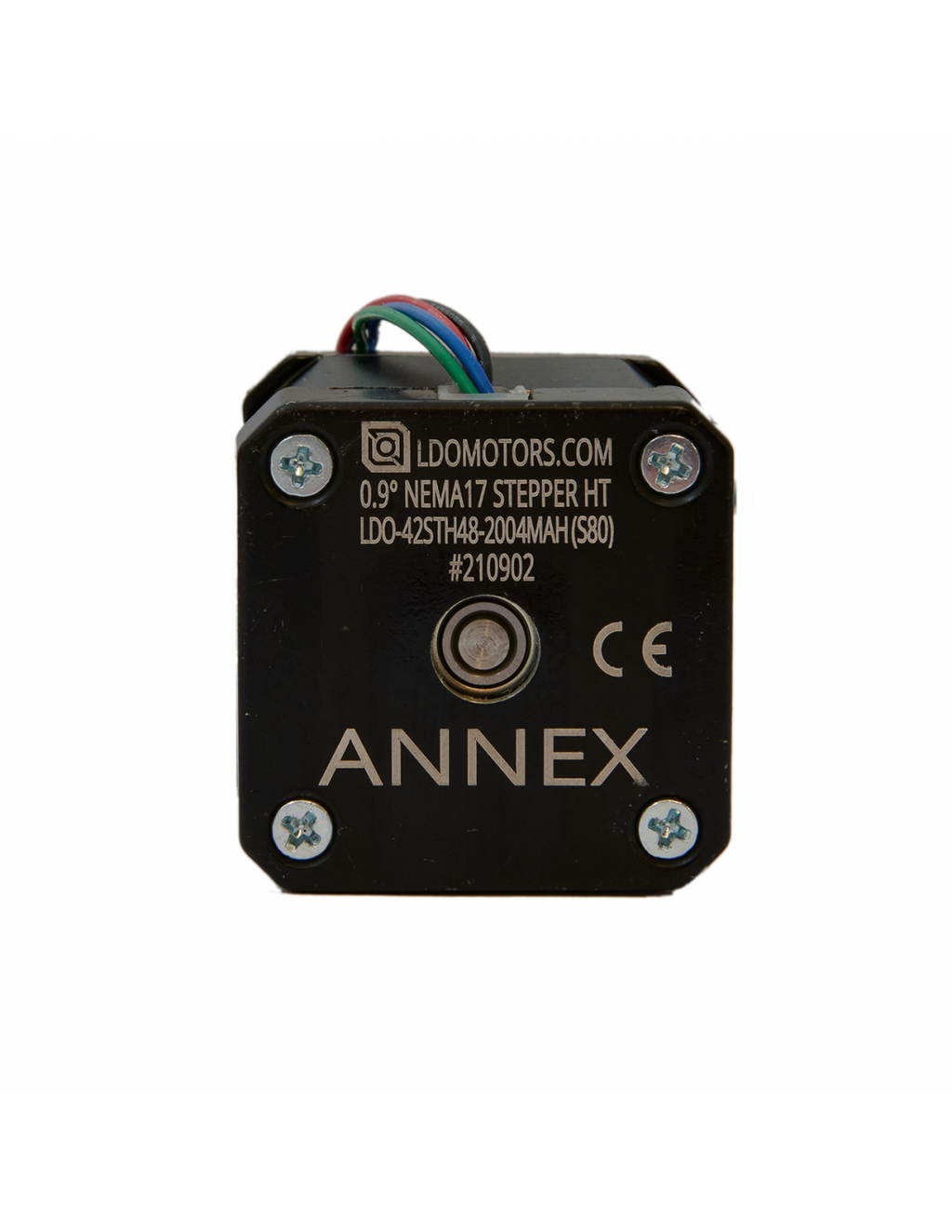 LDO Nema 17 0.9° Stepper Motor (ANX) LDO-42STH48-2004MAH