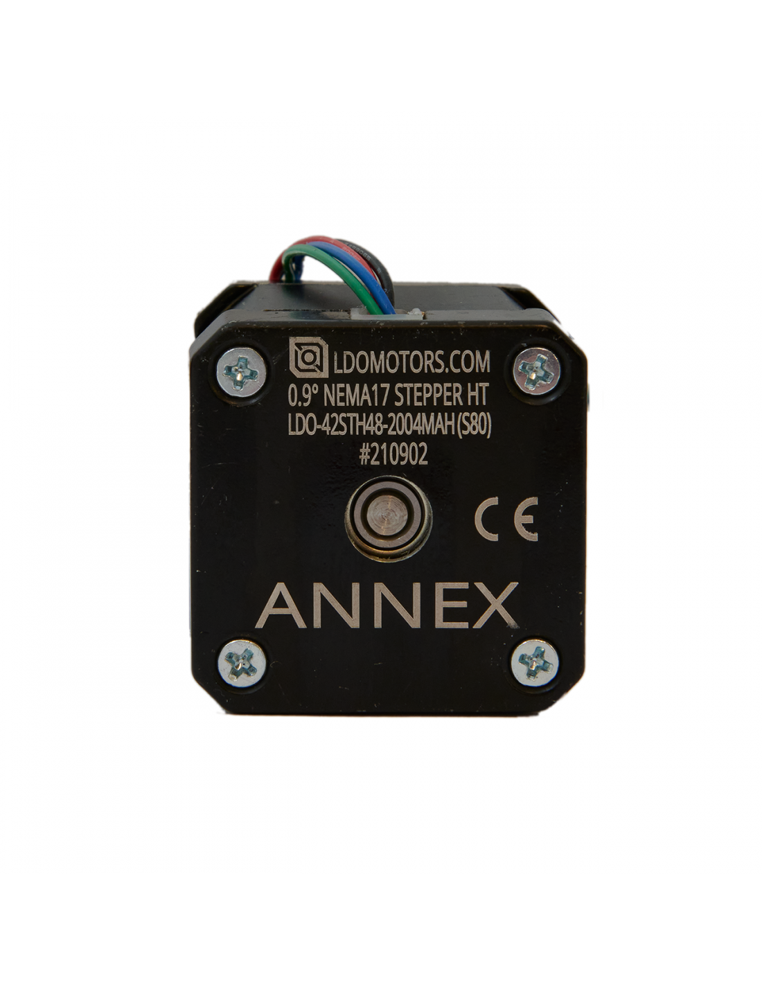 LDO Nema 17 0.9° Stepper Motor (ANX) LDO-42STH48-2004MAH