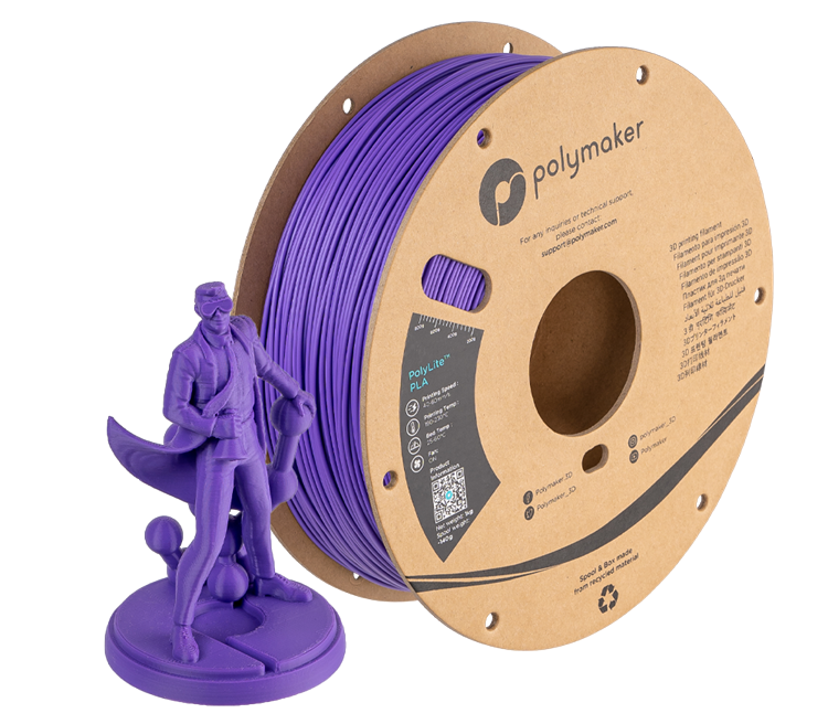 Polymaker PolyLite PLA 1.75mm Filament 1kg