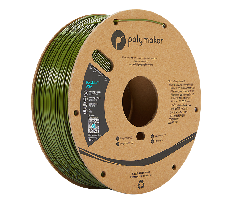 Polymaker PolyLite ASA  Filament 1kg 1.75mm