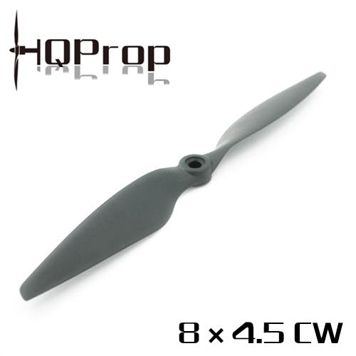 HQ Prop Multi-Rotor Pusher Prop 8X4.5R   (Pair) Black