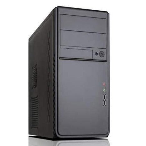 Aywun 209 mATX Business Corporate Case with 500w PSU. 24PIN ATX, 8PIN EPS, 1x USB3 +1x USB2 Front HD Audio. 2 Yrs Warranty > CAA1-208MU3-500 [PC]