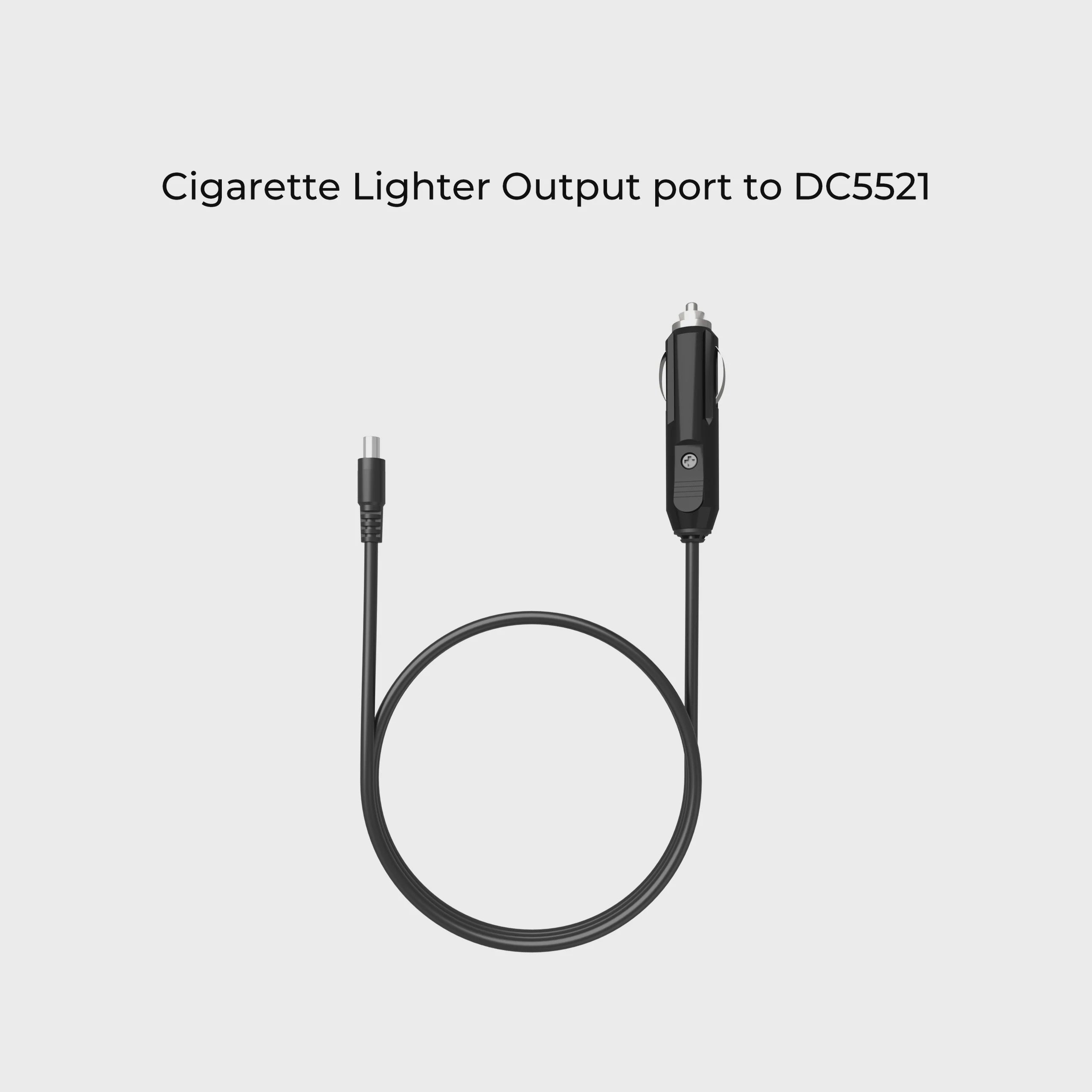 Bluetti Cigarette Lighter Output port to DC5521