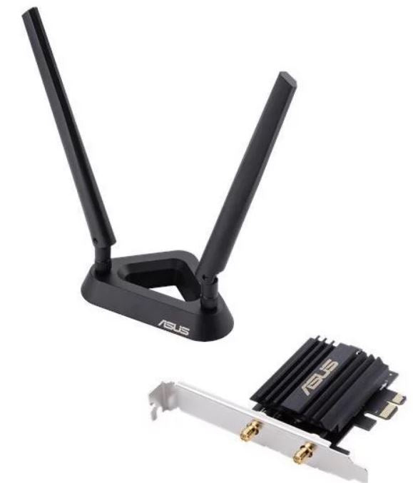 ASUS PCE-AX58BT AX3000 Dual Band Wi-Fi 6 (802.11ax) PCI-E 160MHz Adapter (WIFI6) [PC]