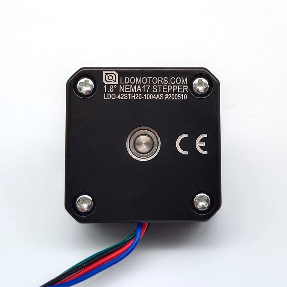LDO Nema 17 Super Slim 1.8 degree Stepper Motor LDO-42STH20-1004AS1