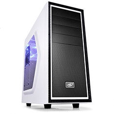 DeepCool Tesseract SW Mid-Tower Case - White [PC]