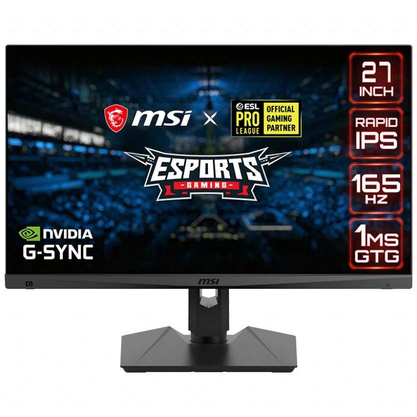 MSI Optix MAG274QRF-QD QHD 165Hz G-Sync HDR IPS 27in Monitor OPTIX-MAG274QRF-QD [PC]