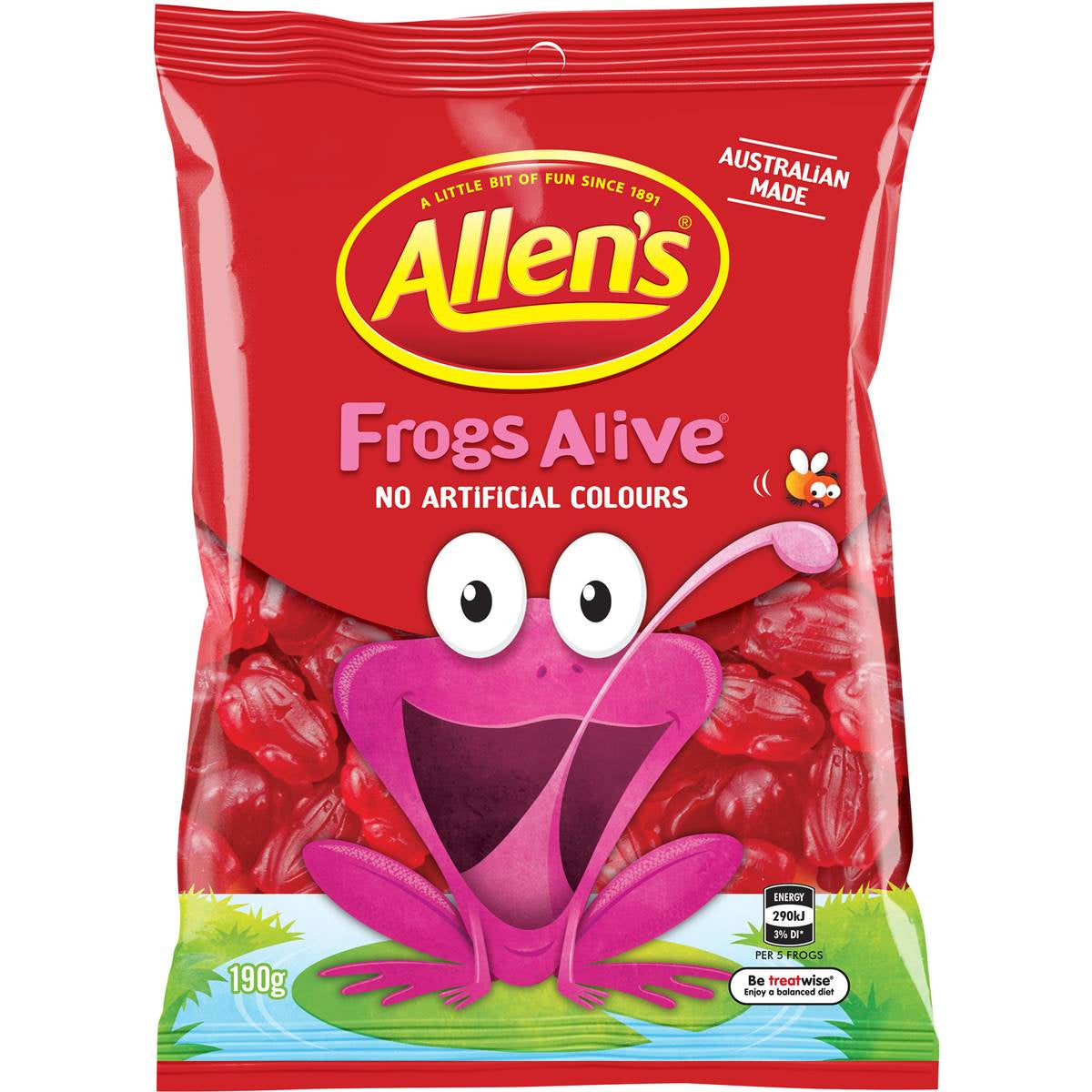 Allen's Frogs Alive 190g