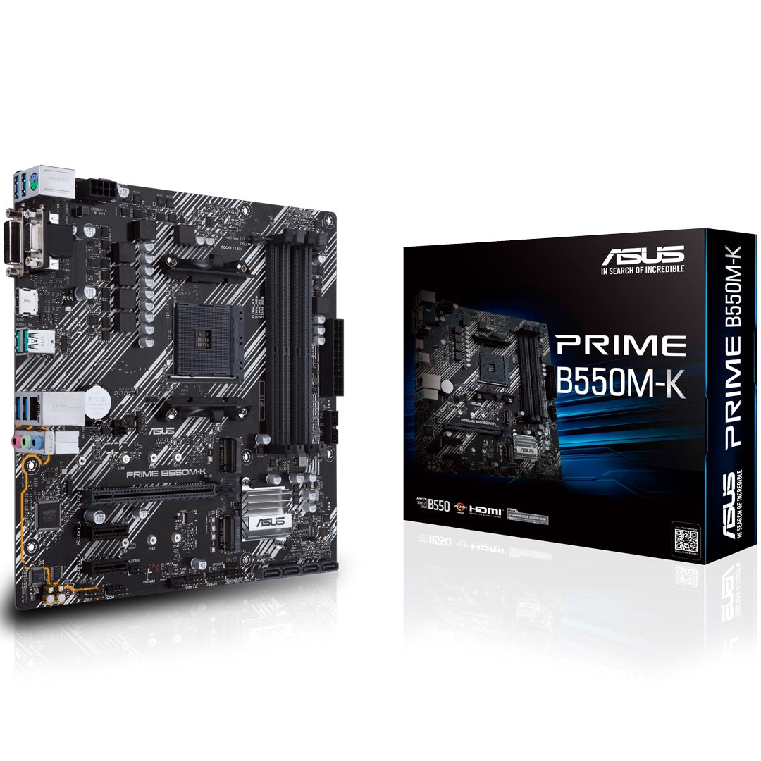 ASUS Prime B550M-K Motherboard [PC]