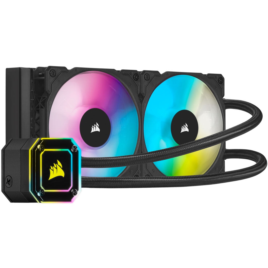 Corsair iCUE H100i Elite Capellix 240mm ARGB AIO CPU Cooler CW-9060046-WW [PC]