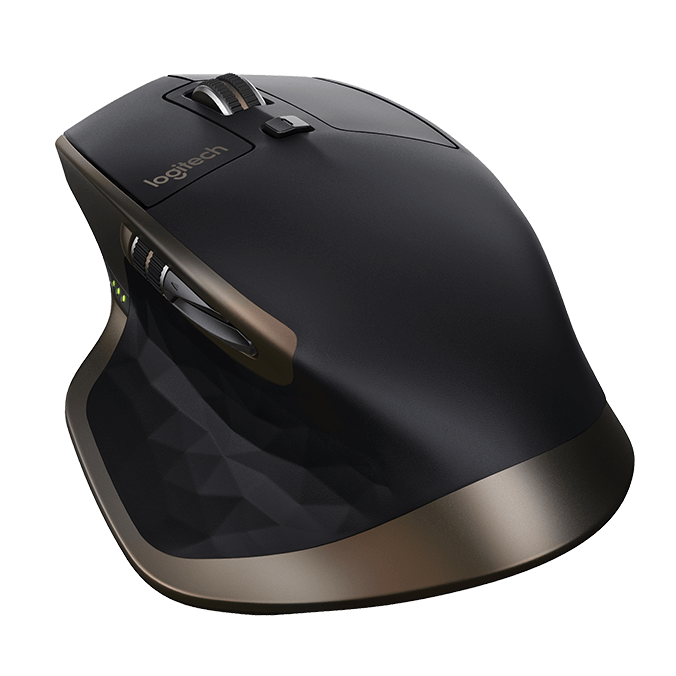Logitech MX Master Wireless Mouse, Bluetooth or 2.4 GHz Graphite Black [PC]