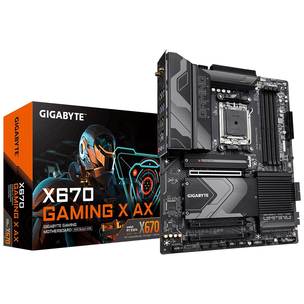 Gigabyte X670 Gaming X AX DDR5 Motherboard X670-GAMING-X-AX [PC]