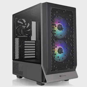 Thermaltake Ceres 300 Tempered Glass ARGB Mid Tower E-ATX Case Black Edition [PC]