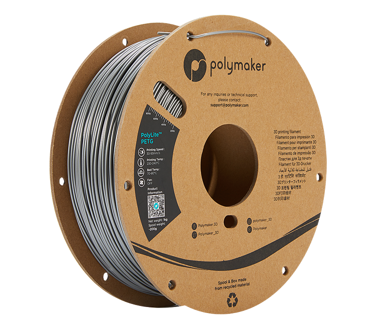 Polymaker PolyLite PETG 1.75mm Filament 1kg