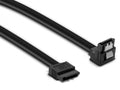 180degree to 90degree SATA3 Cable - Black (50cm) [PC]