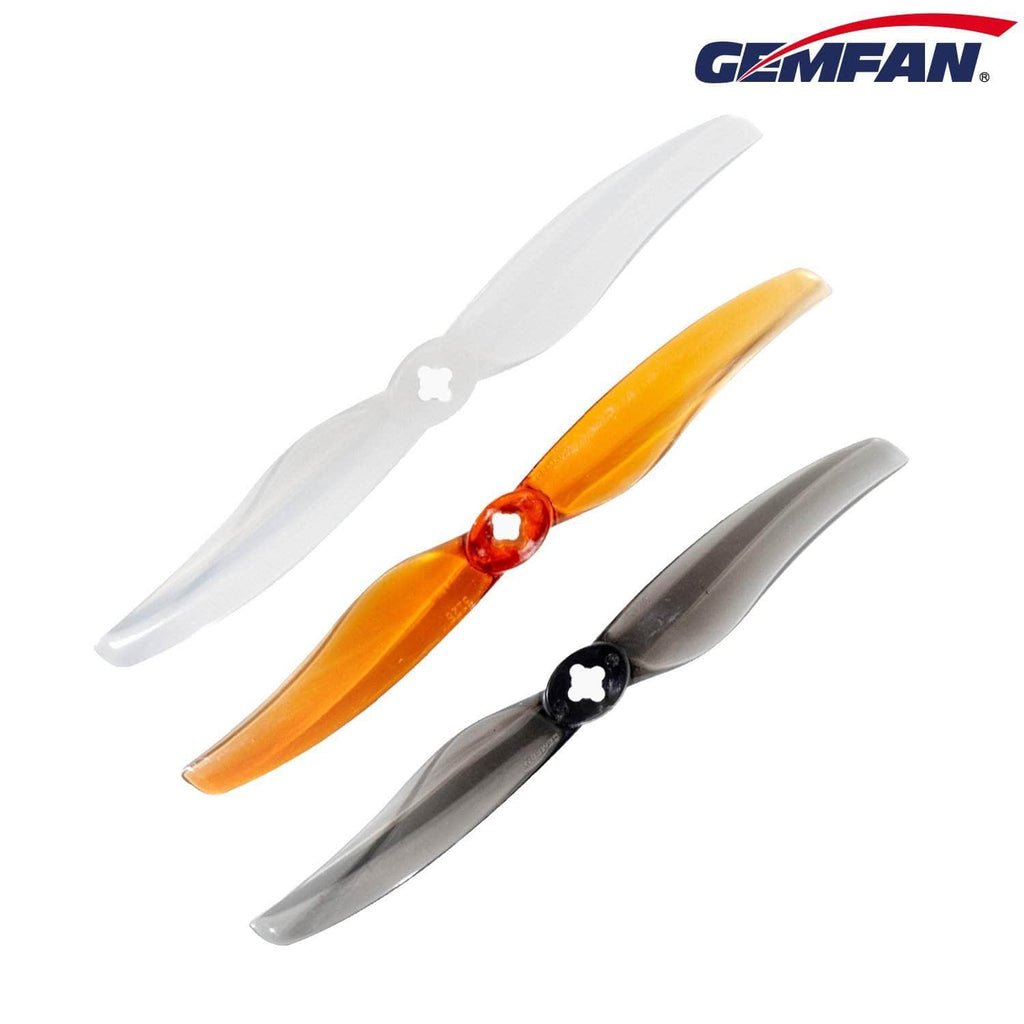 Gemfan LR 5126 5.1" Durable 2 Blade Propeller w/M5 Adapters - 1.5mm Shaft (2CW + 2CCW)