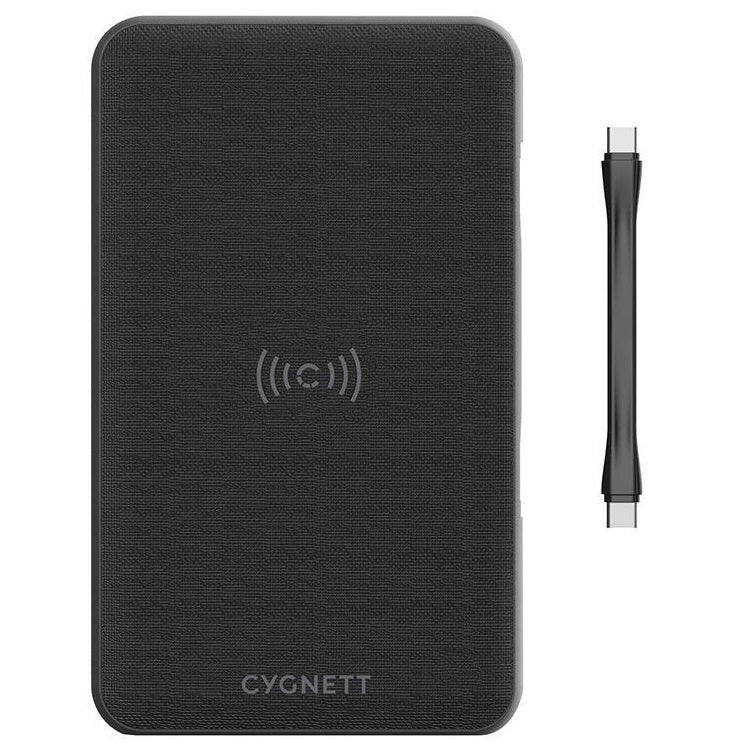Cygnett Chargeup EDGE+ 27000mAh USB-C Laptop and Wireless Power Bank [DG]