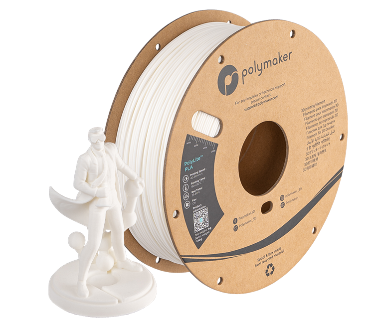 Polymaker PolyLite PLA 1.75mm Filament 1kg