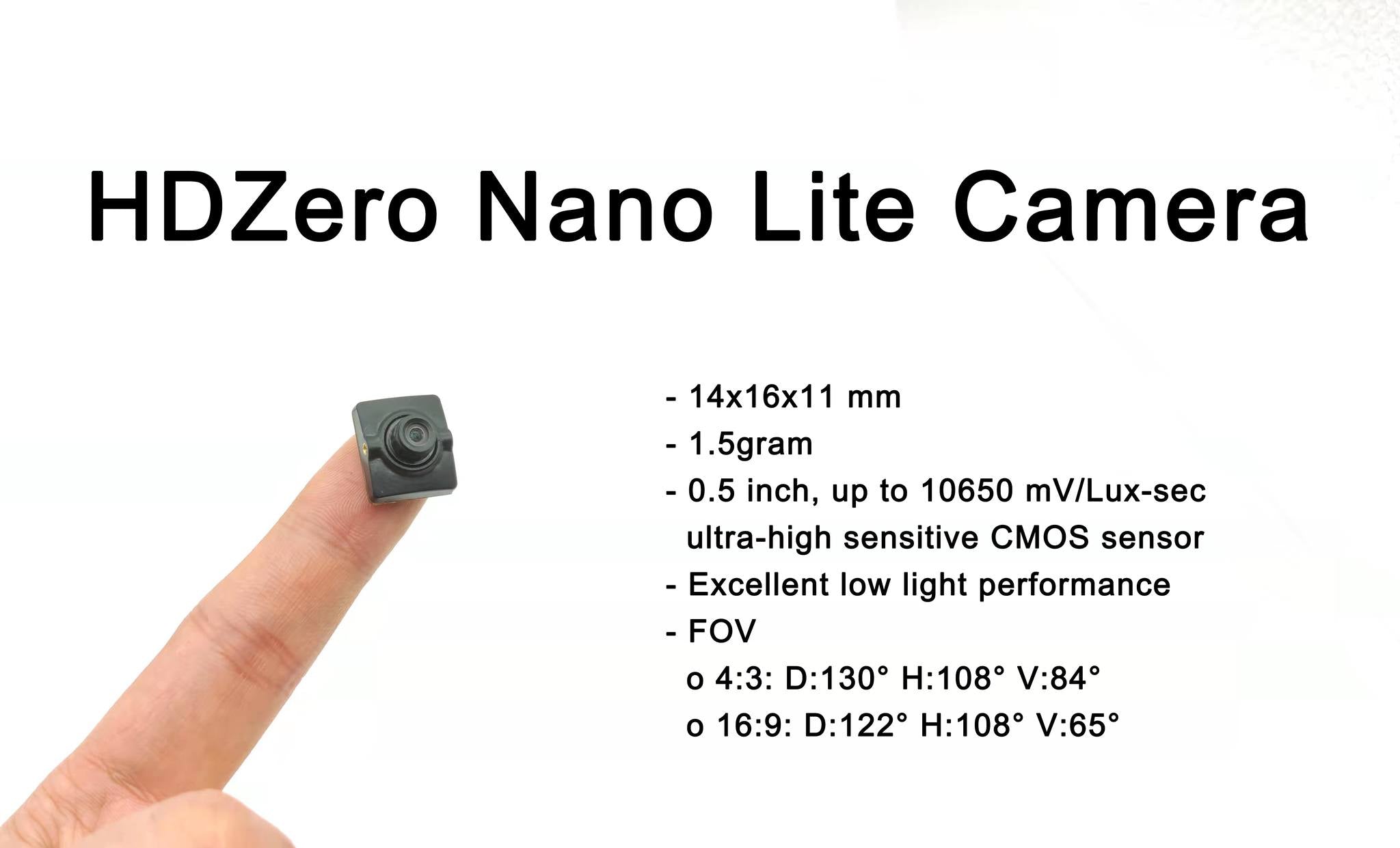 HDZero Nano Lite Camera (w/o MIPI Cable) HDZ3211