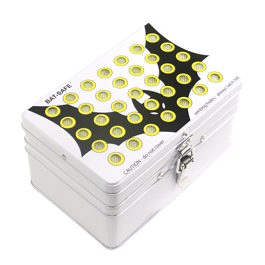 Bat-Safe (Mini Size) Li-Po Battery Charging & Storage Safe Box 195x128x115mm